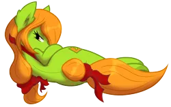 Size: 4200x2642 | Tagged: safe, artist:arshe12, derpibooru import, oc, oc:lottery, unofficial characters only, earth pony, pony, fallout equestria, bandana, image, looking back, png, simple background, solo, transparent background