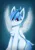Size: 3508x4960 | Tagged: safe, artist:syntriax, derpibooru import, oc, oc:valor compassion, unofficial characters only, pegasus, pony, angelic wings, clothes, female, high res, image, jewelry, looking at you, mare, multicolored mane, multicolored tail, pendant, png, smiling, smiling at you, solo, tail, wings