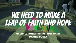 Size: 1920x1080 | Tagged: safe, derpibooru import, edit, edited screencap, editor:quoterific, screencap, daring do, pinkie pie, rainbow dash, daring done?, image, png