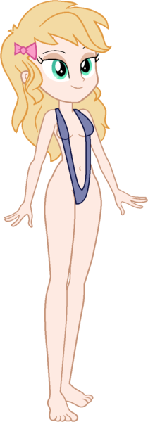 Size: 528x1511 | Tagged: suggestive, artist:invisibleink, derpibooru import, oc, oc:invisibleinkdoodles, unofficial characters only, equestria girls, bedroom eyes, belly button, bikini, breasts, clothes, image, png, simple background, sling bikini, solo, swimsuit, transparent background, vector