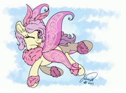 Size: 3915x2894 | Tagged: safe, artist:julunis14, derpibooru import, oc, oc:light violet, insect, moth, mothpony, original species, :p, antennae, chest fluff, cute, flying, freckles, hoof fluff, image, jpeg, looking at you, mlem, not fluttershy, ocbetes, one eye closed, silly, tongue out