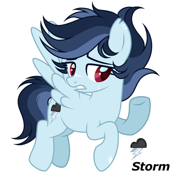 Size: 2430x2472 | Tagged: safe, artist:dustyygrey, artist:mint-light, derpibooru import, oc, oc:storm, unofficial characters only, pegasus, pony, base used, cutie mark, female, image, mare, offspring, parent:rainbow dash, parent:soarin', parents:soarindash, pegasus oc, png, reference sheet, scar, simple background, solo, white background, wings