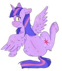 Size: 1375x1569 | Tagged: safe, artist:paamyu, derpibooru import, twilight sparkle, twilight sparkle (alicorn), alicorn, pony, female, image, png, simple background, solo, transparent background