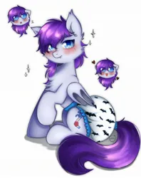 Size: 1689x2137 | Tagged: suggestive, artist:vaiola, derpibooru import, oc, unofficial characters only, bat, bat pony, pony, bat pony oc, bat wings, big eyes, blushing, chest fluff, chibi, commission, confident, cute, diaper, diaper fetish, eyebrows, fetish, full body, halloween, heart, holiday, image, jpeg, looking at you, non-baby in diaper, poofy diaper, simple background, sitting, solo, sparkles, white background, wings, ych example, ych sketch, your character here