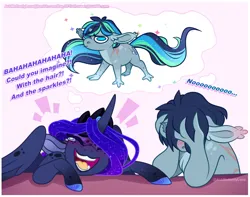 Size: 1290x1014 | Tagged: safe, artist:eve-of-halloween, derpibooru import, princess luna, oc, oc:intemp, oc:lord intemp, alicorn, pony, tumblr:askmotherlyluna, ask, au:hallowverse, blushing, body markings, canon x oc, chest fluff, chibi, claws, colored wings, couple, crown, crying, cute, ear fluff, embarrassed, ethereal mane, facial markings, female, fingers, fur markings, galaxy mane, gradient hooves, gradient mane, gradient wings, happy, hooves, horn, image, jewelry, laughing, long hair, long mane, long tail, male, mare, nexgen, next generation, png, predorus, rainbow power, rainbow power-ified, regalia, scar, shipping, simple background, sparkles, spots, stallion, tail, tears of joy, teeth, unshorn fetlocks, wings