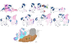 Size: 1280x799 | Tagged: safe, artist:hate-love12, derpibooru import, princess cadance, princess flurry heart, shining armor, alicorn, pony, unicorn, age progression, baby, baby pony, crying, deviantart watermark, elderly, father and child, father and daughter, female, forehead kiss, gravestone, image, immortality blues, implied death, kissing, male, obtrusive watermark, older, older flurry heart, png, scruff, simple background, transparent background, watermark