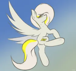 Size: 2150x1990 | Tagged: safe, artist:lu.de, derpibooru import, oc, oc:gold.de, unofficial characters only, pegasus, pony, image, pegasus oc, png, simple background, solo, spread wings, wings