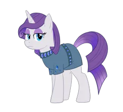Size: 3469x3169 | Tagged: safe, artist:catlover1672, derpibooru import, maud pie, rarity, pony, unicorn, alternate hairstyle, clothes, eyeshadow, female, frown, gem, horn, image, makeup, mare, png, robe, simple background, transparent background, unamused