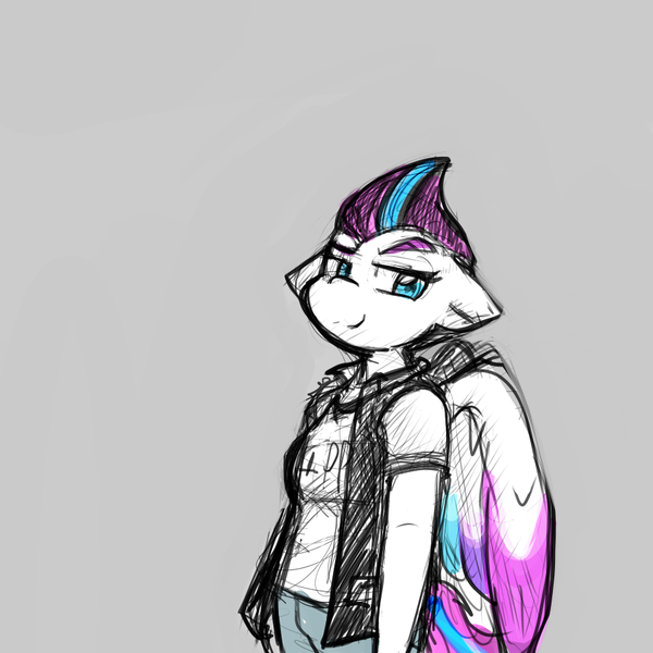 Size: 900x900 | Tagged: safe, artist:zutcha, derpibooru import, zipp storm, anthro, pegasus, female, g5, image, png, solo