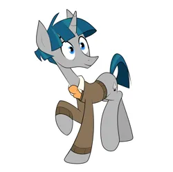 Size: 1280x1273 | Tagged: safe, artist:weatherponies, derpibooru import, stygian, pony, unicorn, alternate clothes, clothes, image, male, necktie, png, simple background, solo, stallion, sweater, white background