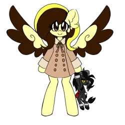 Size: 3000x3000 | Tagged: safe, artist:ladylullabystar, derpibooru import, oc, oc:guylian, pegasus, pony, bipedal, clothes, female, image, mare, plushie, png, solo