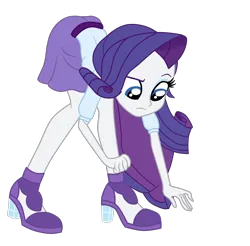 Size: 1900x1870 | Tagged: safe, alternate version, artist:gmaplay, derpibooru import, rarity, equestria girls, equestria girls (movie), ass up, butt, face down ass up, image, png, simple background, solo, transparent background