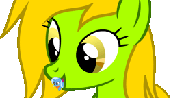 Size: 840x480 | Tagged: suggestive, artist:shelikof launch, derpibooru import, trixie, oc, oc:lemon green, pegasus, pony, unicorn, animated, canon x oc, commission, derpibooru exclusive, female, gif, image, licking, licking lips, mare, mare pred, mare prey, micro, pegasus oc, show accurate, simple background, swallowing, tongue out, transparent background, vore, wings