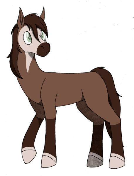 Size: 1410x1852 | Tagged: safe, artist:emc-blingds, derpibooru import, oc, unofficial characters only, earth pony, earth pony oc, image, looking at something, png, raised hoof, simple background, solo, transparent background