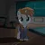 Size: 2000x2000 | Tagged: safe, artist:dddromm, derpibooru import, oc, oc:littlepip, unofficial characters only, pony, unicorn, fallout equestria, chalkboard, clothes, fanfic art, female, filly, filly littlepip, image, jumpsuit, png, solo, stable 2, table, vault suit, yearling