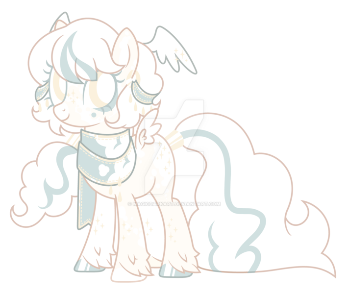 Size: 1600x1352 | Tagged: safe, artist:magicdarkart, derpibooru import, oc, pegasus, pony, deviantart watermark, female, image, mare, obtrusive watermark, png, simple background, solo, transparent background, watermark