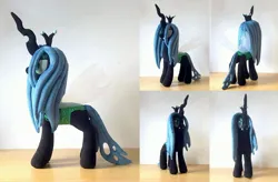 Size: 3082x2027 | Tagged: safe, artist:azdaracylius, derpibooru import, queen chrysalis, changeling, changeling queen, female, image, irl, jpeg, photo, plushie, solo