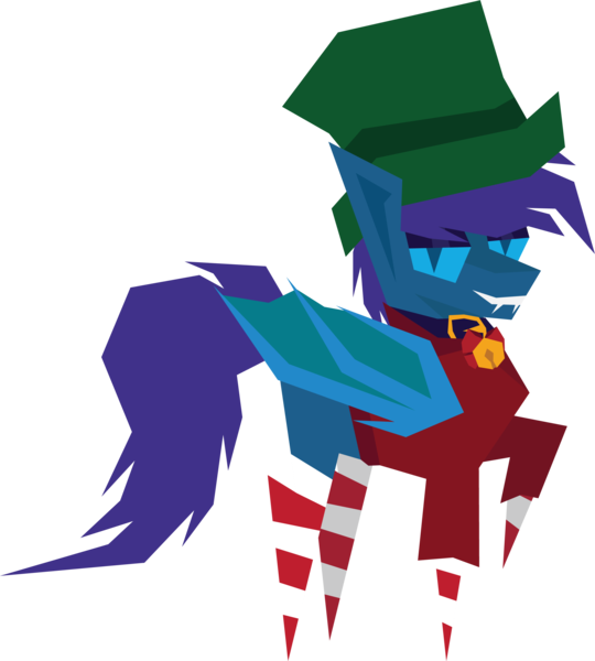 Size: 2449x2719 | Tagged: safe, artist:tikibat, derpibooru import, oc, oc:stardust, oc:stardust(cosmiceclipse), unofficial characters only, bat pony, pony, angular, bat pony oc, bat wings, bell, bell collar, christmas, clothes, collar, derpibooru exclusive, ear fluff, eyeshadow, fangs, hat, holiday, image, makeup, male, membranous wings, png, simple background, slit pupils, socks, solo, stallion, striped socks, top hat, transparent background, wings