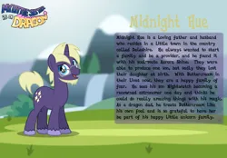 Size: 3014x2102 | Tagged: safe, artist:aleximusprime, derpibooru import, oc, oc:midnight hue, unofficial characters only, pony, unicorn, fanfic:my little sister is a dragon, bio, image, png, solo