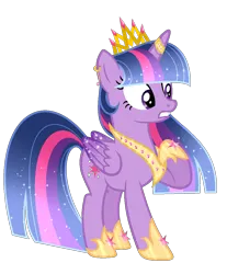 Size: 960x1160 | Tagged: safe, artist:existencecosmos188, derpibooru import, twilight sparkle, twilight sparkle (alicorn), alicorn, pony, base used, ethereal mane, eyelashes, female, grin, image, jewelry, mare, peytral, png, raised hoof, simple background, smiling, solo, starry mane, tiara, transparent background