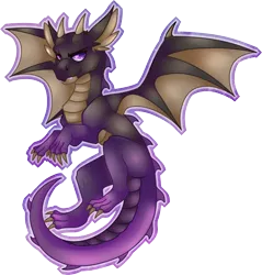 Size: 1901x1988 | Tagged: safe, artist:chvrchgrim, derpibooru import, oc, oc:coal, unofficial characters only, dragon, claws, dragon wings, flying, horn, horns, image, male, non-pony oc, png, purple eyes, simple background, smiling, smirk, solo, spread wings, transparent background, wings