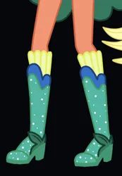 Size: 431x624 | Tagged: safe, derpibooru import, photo finish, equestria girls, boots, clothes, crystal guardian, high heel boots, image, jpeg, legs, pictures of legs, shoes, solo