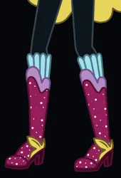 Size: 408x599 | Tagged: safe, scootaloo, equestria girls, boots, crystal guardian, high heel boots, image, jpeg, legs, pictures of legs, shoes, solo