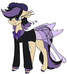 Size: 926x1024 | Tagged: safe, artist:brainiac, derpibooru import, oc, oc:shotglass, breezie, pony, fallout equestria, disguise, disguised breezie, fallout equestria:all things unequal (pathfinder), female, image, mare, png, simple background, solo, transparent background