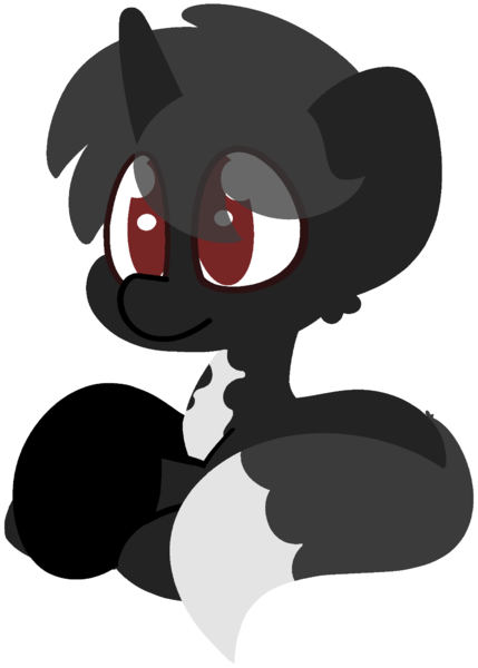 Size: 2230x3121 | Tagged: safe, artist:moonydusk, derpibooru import, oc, oc:dog whisperer, unofficial characters only, pony, unicorn, brown eyes, cute, happy, horn, image, lying down, male, png, simple background, smiling, solo, stallion, tail, transparent background