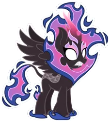 Size: 233x257 | Tagged: safe, derpibooru import, twilight sparkle, kirin, nirik, winged kirin, gameloft, image, kirin twilight, kirinified, png, simple background, species swap, transparent background