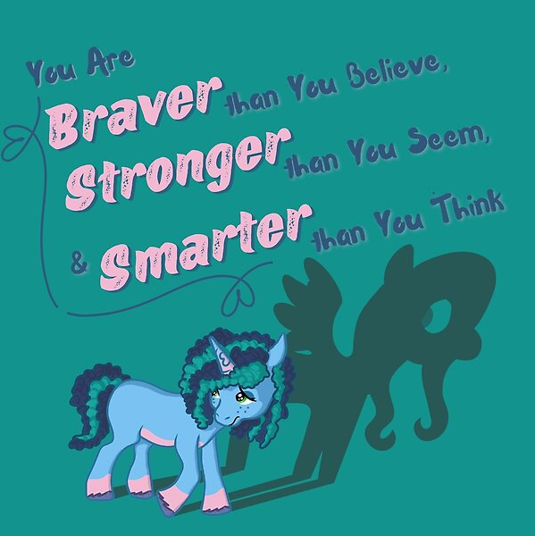 Size: 599x600 | Tagged: safe, artist:draconis-de-christus, derpibooru import, pony, unicorn, g5, female, image, implied fluttershy, inspirational, mare, misty brightdawn, png, shadow, solo