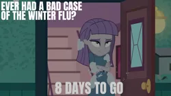 Size: 1920x1080 | Tagged: safe, derpibooru import, edit, edited screencap, editor:quoterific, screencap, maud pie, equestria girls, equestria girls series, holidays unwrapped, spoiler:eqg series (season 2), 8, female, freezing, image, png, saving pinkie's pie, solo