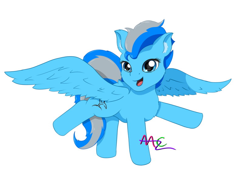 Size: 4960x3508 | Tagged: safe, derpibooru import, oc, pegasus, cute, flying fish, happy, image, pegasus oc, png, smiling, spread wings, wings