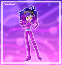 Size: 1832x1928 | Tagged: safe, artist:lumi-infinite64, artist:machakar52, artist:prismagalaxy514, derpibooru import, oc, human, equestria girls, base used, image, png, solo, spy, totally spies