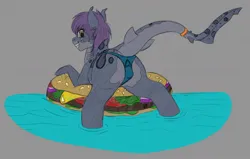 Size: 1280x812 | Tagged: suggestive, artist:stray prey, derpibooru import, oc, oc:spring tide, unofficial characters only, original species, pony, shark, shark pony, butt, clothes, image, jpeg, panties, plot, solo, underwear