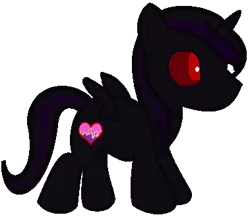 Size: 379x329 | Tagged: safe, artist:ellska01, artist:taionafan369, artist:tetos64, derpibooru import, oc, oc:black stallion, oc:blix, alicorn, pony, series:the chronicles of nyx, series:the next generation, series:the nyxian alliance, alicorn oc, base artist:ellska01, base used, colt, foal, horn, image, magical spawn, magical straight spawn, magically produced offspring, male, next generation, offspring, parent:oc:skywind, parent:rainbow dash, parents:canon x oc, parents:skydash, png, recolor, red iris, red sclera, simple background, solo, transparent background, white pupil, wings