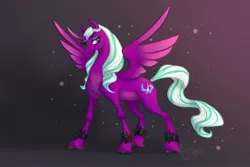 Size: 1800x1200 | Tagged: safe, artist:arorix_lights, artist:arorixlights, derpibooru import, opaline, alicorn, my little pony: make your mark, spoiler:g5, spoiler:my little pony: make your mark, g5, image, jpeg, solo