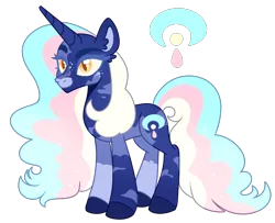 Size: 1326x1076 | Tagged: safe, artist:twilightpriincess, derpibooru import, oc, pony, unicorn, female, image, magical lesbian spawn, mare, offspring, parent:nightmare moon, parent:sassy saddles, png, simple background, solo, trace, transparent background