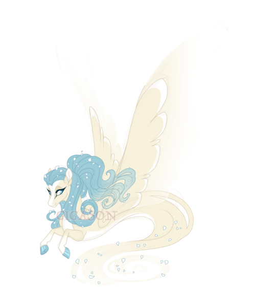 Size: 4200x4700 | Tagged: safe, artist:gigason, derpibooru import, oc, oc:whisper breeze, unofficial characters only, windigo, female, image, obtrusive watermark, offspring, parent:fluttershy, png, simple background, solo, transparent background, watermark