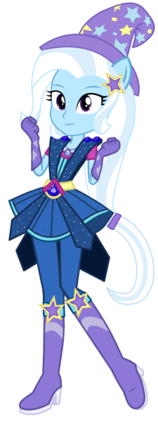 Size: 702x1873 | Tagged: safe, artist:ajosterio, derpibooru import, trixie, equestria girls, boots, clothes, clothes swap, crystal guardian, high heel boots, image, png, shoes, simple background, solo, transparent background