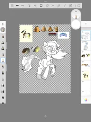 Size: 1620x2160 | Tagged: safe, artist:enperry88, derpibooru import, oc, oc:forgial lust, unofficial characters only, earth pony, pony, blaze (coat marking), clothes, coat markings, earth pony oc, facial markings, image, inkline (splatoon), jacket, multicolored hair, multicolored tail, pants, pinto, png, pony oc, socks (coat marking), tail, windswept hair, windswept tail, zipper