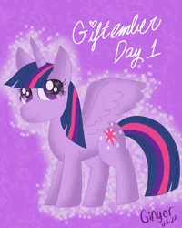 Size: 4000x5000 | Tagged: safe, artist:gingerthepicosimp, derpibooru import, twilight sparkle, twilight sparkle (alicorn), alicorn, pony, absurd resolution, female, giftember, image, mare, no more ponies at source, png, solo