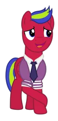 Size: 550x1150 | Tagged: safe, artist:lightning_musicwave, derpibooru import, oc, oc:lightning musicwave, unofficial characters only, pegasus, pony, derpibooru community collaboration, 2023 community collab, clothes, image, male, pegasus oc, png, simple background, solo, transparent background, wings