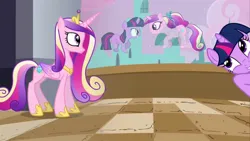 Size: 1280x720 | Tagged: safe, derpibooru import, princess cadance, twilight sparkle, pony, female, filly, filly twilight sparkle, foal, image, it came from youtube, jpeg, sunshine sunshine, younger, youtube link