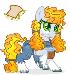 Size: 1956x2076 | Tagged: safe, artist:blazenly-obvious, artist:lavender-bases, derpibooru import, oc, oc:daisy sandwich, unofficial characters only, earth pony, pony, base used, basket, clothes, cutie mark, earth pony oc, female, freckles, image, mare, offspring, overalls, parent:cheese sandwich, parent:pinkie pie, parents:cheesepie, png, simple background, smiling, transparent background, unshorn fetlocks