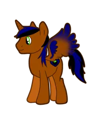 Size: 1240x1754 | Tagged: safe, derpibooru import, oc, oc:surge navyheart, unofficial characters only, alicorn, pony, alicorn oc, horn, image, my little pony, overpowered, png, wings