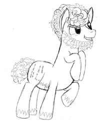 Size: 1006x1235 | Tagged: safe, artist:tigerbeetle, derpibooru import, pony, taur, arrow, beard, cloven hooves, curly hair, derpibooru exclusive, facial hair, image, male, png, ponytaur, simple background, sketch, solo, stallion, thick eyebrows, white background