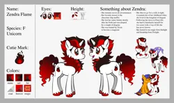 Size: 1920x1134 | Tagged: safe, artist:alexdti, derpibooru import, oc, oc:eden double stars, oc:zendra flame, unofficial characters only, pony, unicorn, female, image, magic, male, mare, png, reference sheet, stallion