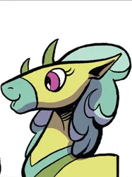 Size: 750x1003 | Tagged: safe, artist:andypriceart, derpibooru import, idw, cactus rose, abada, pony, spoiler:comic, spoiler:comic91, cropped, female, g4, image, jpeg, mare, season 10, simple background, solo, white background