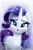 Size: 1992x2987 | Tagged: safe, artist:theretroart88, derpibooru import, rarity, pony, unicorn, chest fluff, christmas, cute, holiday, image, looking at you, open mouth, png, raribetes